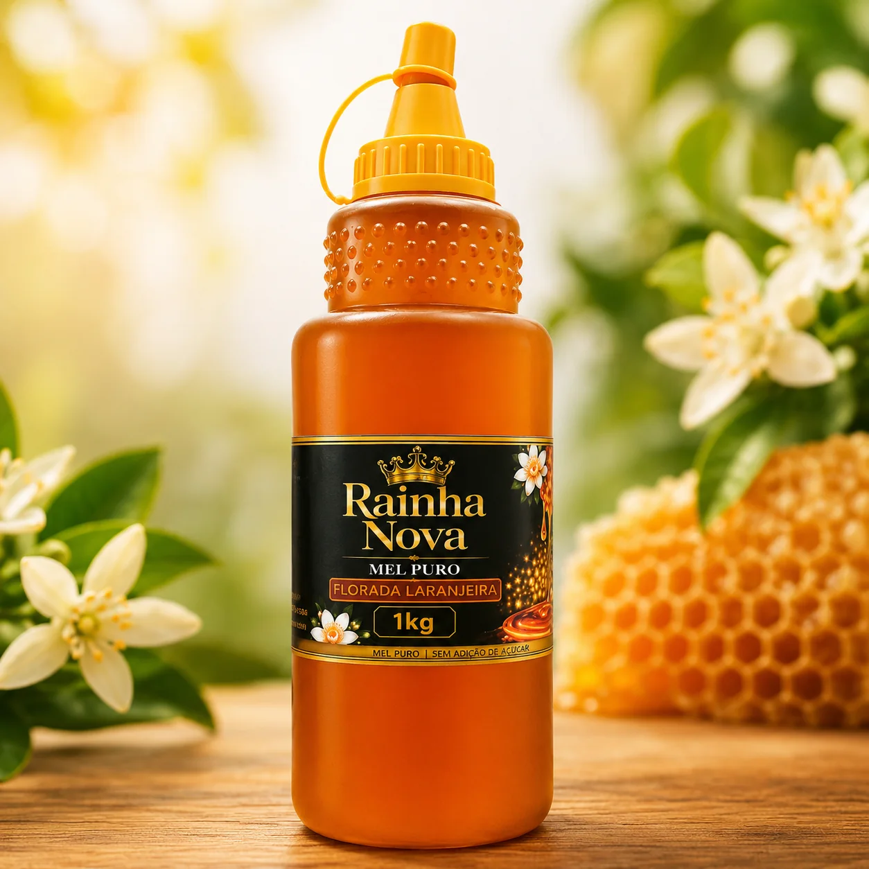 Mel flor de laranjeira do Apiário Rainha Nova